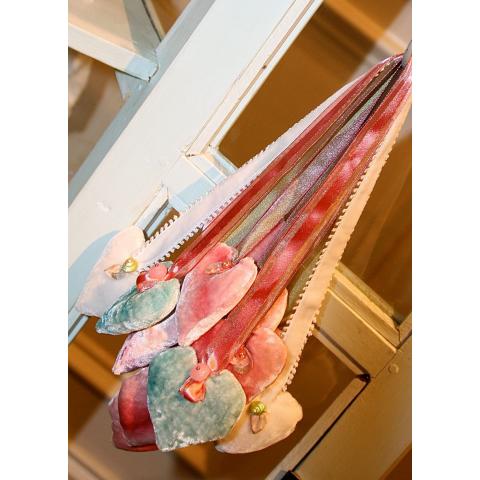 Accessory - Fabric: Heart Bookmark