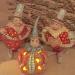 Figure - Ceramic: Seasonal Lantern Series - The Pillow Whimble Heart to Heart Lantern