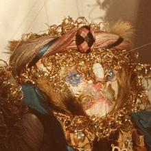 1983: Dimensional Work - The Lion and the Hummingbird, Vignette from The Carnival Collection - Gallery Owner Private Collection