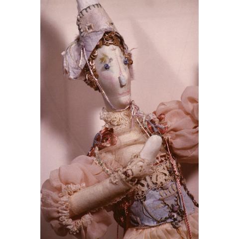 1983: Dimensional Work - Oberon and the Butterfly, Vignette from The Carnival Collection - Private Collection