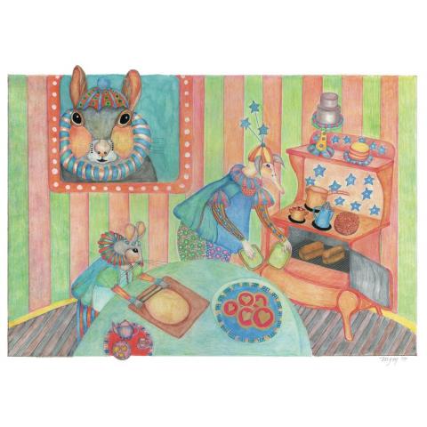 Giclee Print: The Bakery