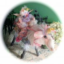 2015: Dimensional Work - Lamb and Rider from The Extraordinary Friends Collection - Private Collection